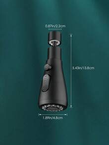 Tatukiko Filter Keran Dapur Universal, Ekstensi Putar, Aerator, Pelindung Percikan, Kepala Pancuran - MultiWarna - View 10
