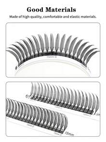 Winky Beauty Spire Lashes, Premade Fans, Individual False Eyelashes 0.07mm, Anime Lashes, Manga Lashes, Auto Blooming Lashes, Wispy Lashes, Sharp Lashes, Cosplay Lashes 8-15mm - View 10