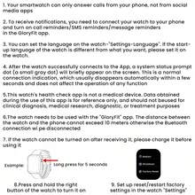 Hwagol Women's Smart Watch With Call/Answer Function, 100+ Sports Modes, Sleep Monitoring, Men's Smart Watch, Compatible With Android And IOS - View 12