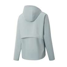 Adidas New Women's Minimalist Small Logo Sportswear Woven Quick-Dry Casual Outdoor Windproof Jacket - Light Green - View 5