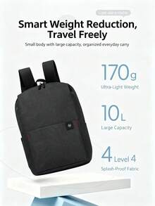 HP Unisex Commuter Backpack, Sports Casual School Bag, Large Capacity Waterproof Laptop Bag, Lightweight Travel Backpack - View 3