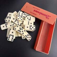 28pcs/Set Dominoes Set, Fun Interactive Tabletop Game, Suitable For Party And Outdoor Leisure Games - Multicolor - View 5