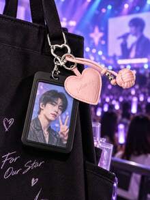 Love Hanging Rope Card Holder, Cute Girl Style Student Campus Card Holder, Bus And Subway Access Control Card Protective Cover - Multicolor - View 8