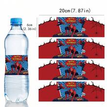 10pcs Party Decoration Water Bottle Stickers, Beverage Bottle Labels, Water Bottle Stickers, Party Supplies - Multicolor - View 4