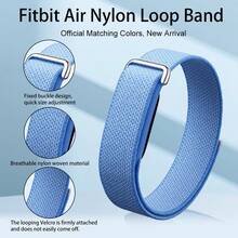Compatible With Air Band Sport Nylon Performance Loop Strap, Adjustable Breathable Lightweight Woven Replacement Wristband For Fitness Tracker - Air - View 10