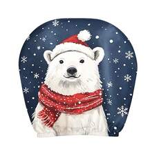 1pc Car Decoration Item Holiday Party Atmosphere Decor Headrest Cover, Car Headrest Decorative Sleeve - View 16