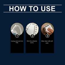 jakehoe Essential For Iron Care, Suitable For Steam Irons, Ceramic And Metal Soleplates. 100ml Iron Soleplate Cleaning Spray, A Deep Cleaning Solution Specifically For Steam Irons, Removes Burnt Stains, Limescale, Dust And Residue, Quickly Cleaning The Iron Plate Surface. Suitable For Home Use. - Multiple - View 4