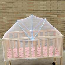 Baby Crib Netting & Accessories - Black - View 1