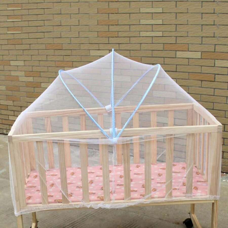 Baby Crib Netting & Accessories - Black - View 1