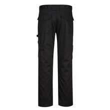 Portwest Mens Super Work Trousers - Black - View 2