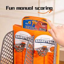 Permainan Papan Pertempuran Bola Basket, Peluncur Pegas, Dapat Mencetak Skor. Kompetisi PK yang Menyenangkan, Latihan Koordinasi Mata-Tangan, Interaksi Orang Tua-Anak, Pertempuran Pesta, Permainan Mini Edukatif. Cocok Sebagai Hadiah Ulang Tahun, Hadiah Liburan, Mainan Penghilang Stres di Meja (Kemasan Kotak Hadiah) - MultiWarna - View 5
