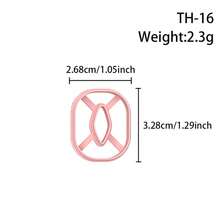 Multi-Style Geometric Pattern Polymer Clay Cutters, Hollow Frame Clay Cutters, DIY Handmade Earring Pendant Brooch Making Tools, Compatible With Polymer Clay, 3D Printed, Clean Cut, Handmade Jewelry Floral DIY Craft Accessories - Geometry - View 16