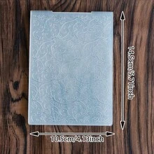 Assorted Geometric Pattern Embossing Folder, Clear Plastic Textured Embossing Template For Paper Craft Card Scrapbook DIY Art Supplies Embossing Folder - JH-1 - View 20
