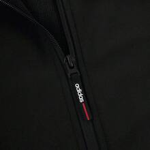 Adidas Jaket Olahraga Kasual Kerah Tegak Gaya Pasangan Baru untuk Latihan Lari di Luar Ruangan - Hitam - View 5