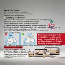 1 قطعة قبعة بيسبول رجالية بتصميم قوطي مطرزة بحرف P، تصميم قابل للتعديل، مناسبة للأنشطة الخارجية والسفر والجري - متعدد الألوان - مشاهدة 9