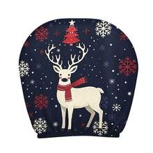 1pc Car Decoration Item Holiday Party Atmosphere Decor Headrest Cover, Car Headrest Decorative Sleeve - View 17
