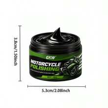 Motorcycle Gloss Protection Wax, Durable Gloss Coating, All-In-One Polishing & Waxing Agent Suitable For Motorcycles, Cars, Bicycles And Other Accessories, Long-Lasting Shiny Effect, Polishing Function, Crystal Clear Protection, Convenient Maintenance, Durable Enhanced Shine, Enhances Vehicle Aesthetics - 40G - View 8