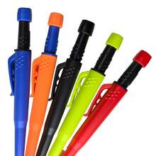 2.8mm Mechanical Carpenter Pencil Set, Includes 12 Replacement Leads, Solid Deep Hole Carpenter Pencil Marking Tool, Built-In Pencil Sharpener, Suitable For Construction (1 Pencil + 2 Boxes Of Leads) - Sets - View 3