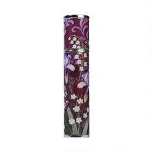 Classical Floral Leather Perfume Decant Bottle Portable Spray Bottle New Chinese Style Light Luxury Floral Art Perfume Sample Bottle - Multicolor - View 9