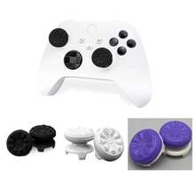 2 cái nắp kéo dài tay cầm tương thích với tay điều khiển chơi game Series, miếng bọc cần gạt ngón cái cao/thấp tương thích với One/One S - Xem 1