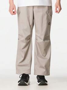 Under Armour Men's Loose Straight-Leg Cargo Pants, Stretchable And Durable, Multi-Pocket Urban Techwear For Daily Wear And Sports - Light Khaki - View 1
