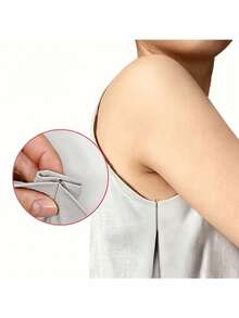 4pcs/Outdoor Seamless Invisible Tool - Sleeveless Clothing Armpit Shrinkage Tool - No Sewing Required; Shrink Sleeve Cuff - Protect Armpit; Prevent Contact - Multi-Functional; Suitable For Various Clothing; Pants - A - View 7