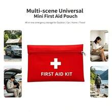 Complete Family Health Protection Emergency Kit, Including Component First Aid Blankets, Bandages, Band Aids, Scissors And Other Emergency Supplies, Outdoor Survival Kit, Car Gift, Father's Day Gift, Size Optional - View 7