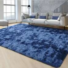 Plush Rug; Soft 80X120cm 8 Colors - Navy Blue - View 2