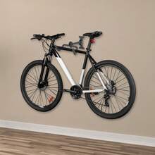 Wall Mount Bike Stand Wall Bicycle Storage Rack Adjustable Bicycle Holder Max Load Capacity About 30kg/66.14 Lbs - Black - View 1