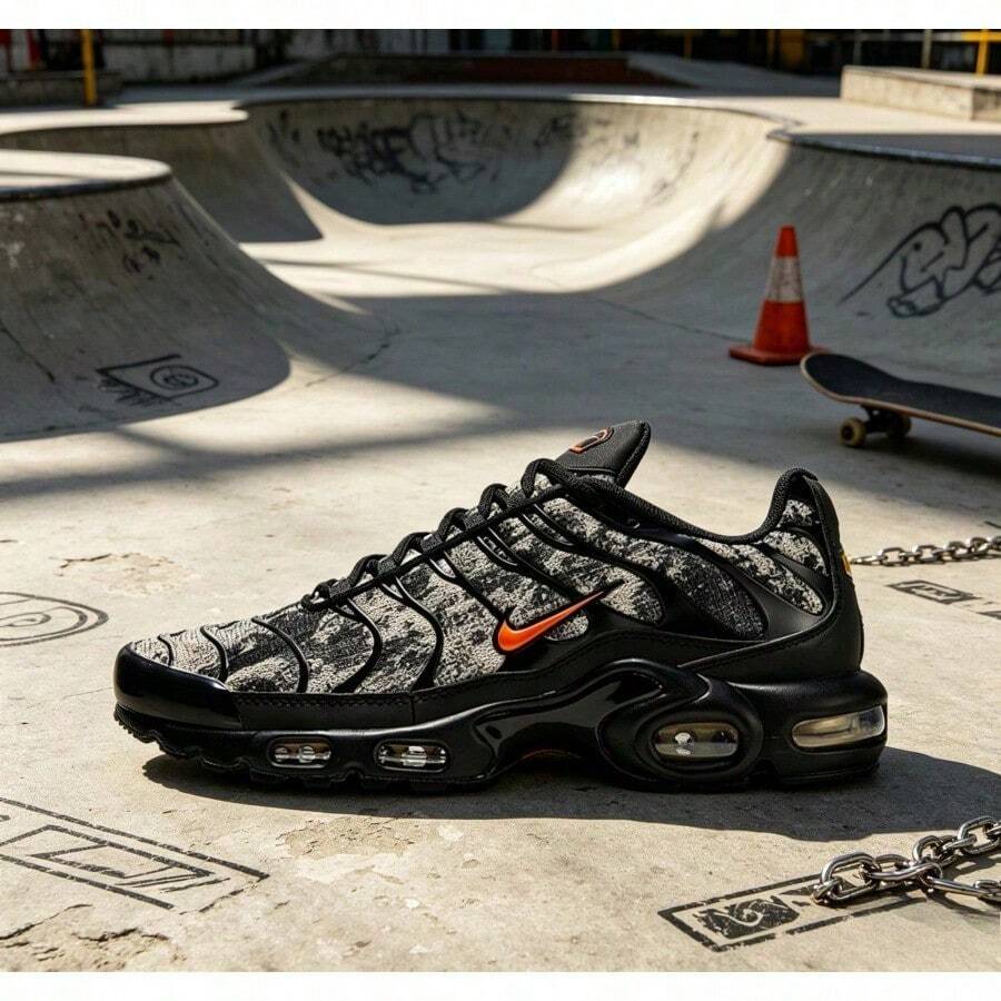 Nike أحذية رياضية رجالية - برتقالة سوداء - مشاهدة 1