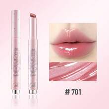 CZEL Kuzi Mirror Finish Lip Gloss Pelembap Pencerah Tahan Lama, Lipstik Padat Bening dan Melembapkan untuk Pelajar - #701 - View 10