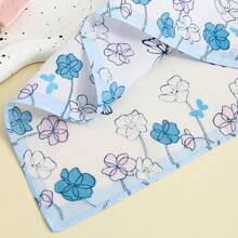 3pcs Colorful Printed Women's Handkerchiefs, 43*43cm Fresh Style Sweat-Absorbing Handkerchiefs, Suitable For Gifts, Balls, Parties, Daily Use And Various Occasions, Washable And Reusable - Multicolor - View 6