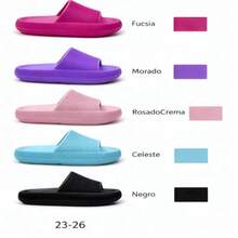 Women Home Slippers - Hot Pink - View 5