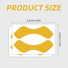 Overnight Patches, Designed For Smoothing Fine Lines Around Lips, Specifically For Face, Face Mask - Red and White - View 6