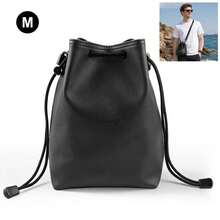 PULUZ Camera Inner Protective Pouch, Thick Padded Portable Storage Bag With Shoulder Strap, Suitable For Mirrorless And DSLR Cameras, Size M, Black - View 10