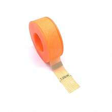 1pc Non-Woven Microporous Silicone Eyelash Tape, Breathable & Hypoallergenic, Orange Rose Red Under Eye Patch, Eyelash Extension Tool - Multicolor - View 7