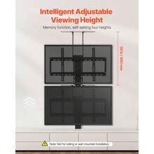 TV Mounts, Stands & Turntables - Black - View 2