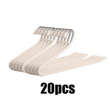 10/20pcs Thickened Goose Neck Hangers Open Design Easy Hang Non-Slip Pants Rack Suitable For Pants Scarf Shawl Storage - View 13