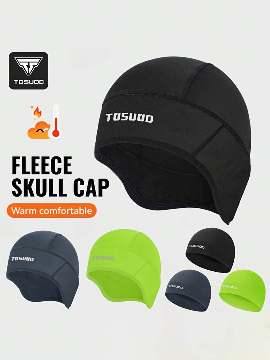 TOSUOD Windproof Motorcycle Riding Ear Warmer Hat/Winter Warm Ear Protector Cap/Snug Fit Suitable For Motorcycle And Outdoor Activities/Machine Washable One Size Fits All - Multicolor - View 1