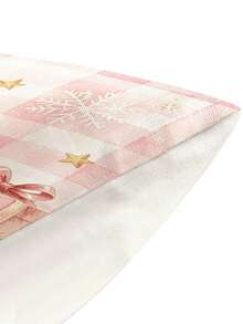 Taplak Meja Panjang Natal Motif Kotak-Kotak Nutcracker dengan Bantal dan Alas Piring, Dekorasi Meja Makan untuk Pesta Libur Natal, Perlengkapan Dekorasi Rumah Dapur - MultiWarna - View 5