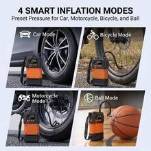 A Portable Inflatable Pump Specially For Paddleboards And Outdoor Gear, Smart Tire Pressure Control, Inflates And Deflates, Outdoor Lighting, Also Suitable For Car Tires, Balls, Etc., With A 4*2500mAh High-Capacity Battery - Wireless - View 4