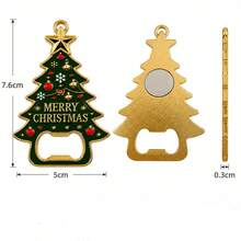Christmas Bottle Opener Santa Claus Reindeer Gingerbread Man Bottle Opener Fridge Magnet Christmas Hanging Decoration - View 9