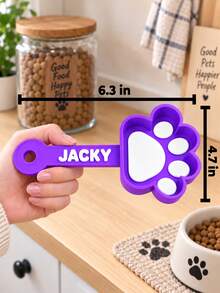 1pc Personalized Custom Pet Feeding Spoon, Customizable Pet Name, 3D Printed Cat Dog Feeding Spoon, Custom Pet Name Measuring Spoon, Pet Feeding Accessory, Unique Pet Gift - Multicolor - View 9