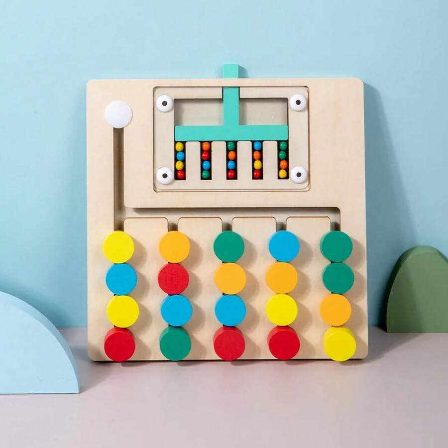Kids Magnetic Sorting & Fishing Educational Toys - 5 Colors - View 1