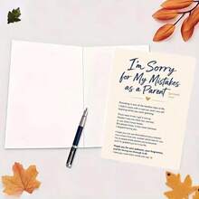 OBOVAY (1 Envelope And 1 Greeting Card), Apology Card For Adult Son Or Daughter, Sincere Love And Forgiveness Message From Parents, Expressing Regret And Reconnecting With Family, 5*7in - With Envelope - A - View 8