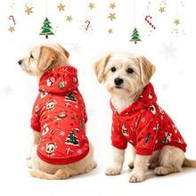 Hoodie Natal Baru untuk Hewan Peliharaan, Pakaian Natal Anjing - MultiWarna - View 4