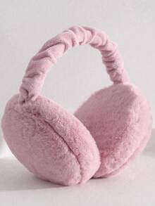1pc Unisex Kids Soft Cute Plush Ear Muffs, Warm Anti-Freeze Anti-Cold, Portable Foldable Winter Outdoor Accessory - Hamburger Earmuffs - View 13