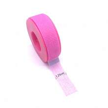1pc Non-Woven Microporous Silicone Eyelash Tape, Breathable & Hypoallergenic, Orange Rose Red Under Eye Patch, Eyelash Extension Tool - Multicolor - View 8