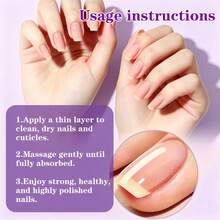 5ml 4-In-1 Rotating Pen Cuticle Oil, Moisturizes Nail Edge Skin, Softens And Nourishes Cuticle Layer, Strengthens Nails, Suitable For Daily Nail Care - 1PC - View 8