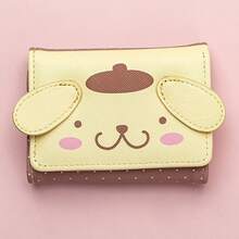Cute PU Leather Cartoon Character Short Wallet, Japanese Style Cute Cartoon Print Multi-Color Foldable Small Purse, Suitable For Girls' Daily Use - Multicolor - View 9
